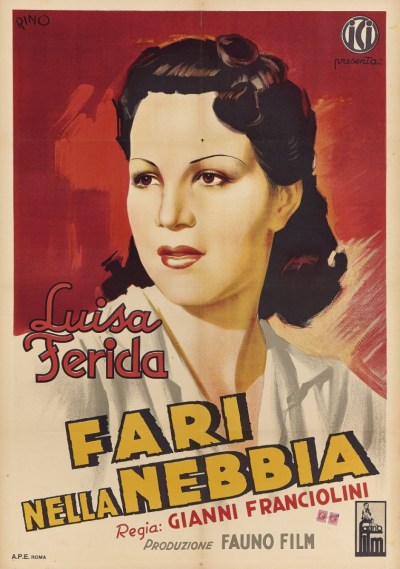 fari nella nebbia - poster 1 auction