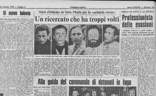 Unione Sarda - Volti Mesina