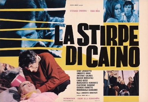 la stirpe di caino - fotobusta 5 red