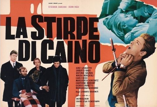 la stirpe di caino - fotobusta 6 red